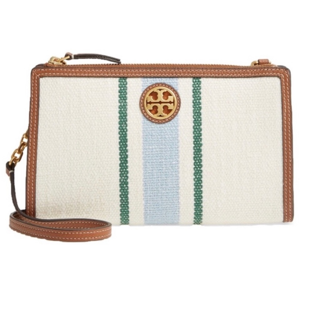 Tory Burch Stripe Crossbody